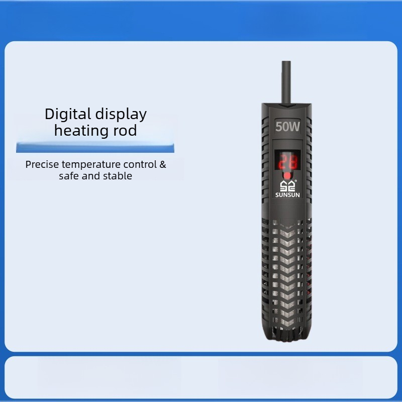 Fish Tank Heater - Tige chauffante submersible pour aquarium, thermostat