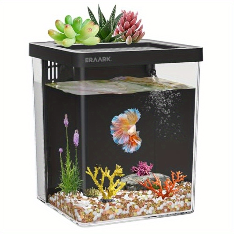 Aquarium Fish Keeping - Aquarium de bureau/maison avec filtre, kit