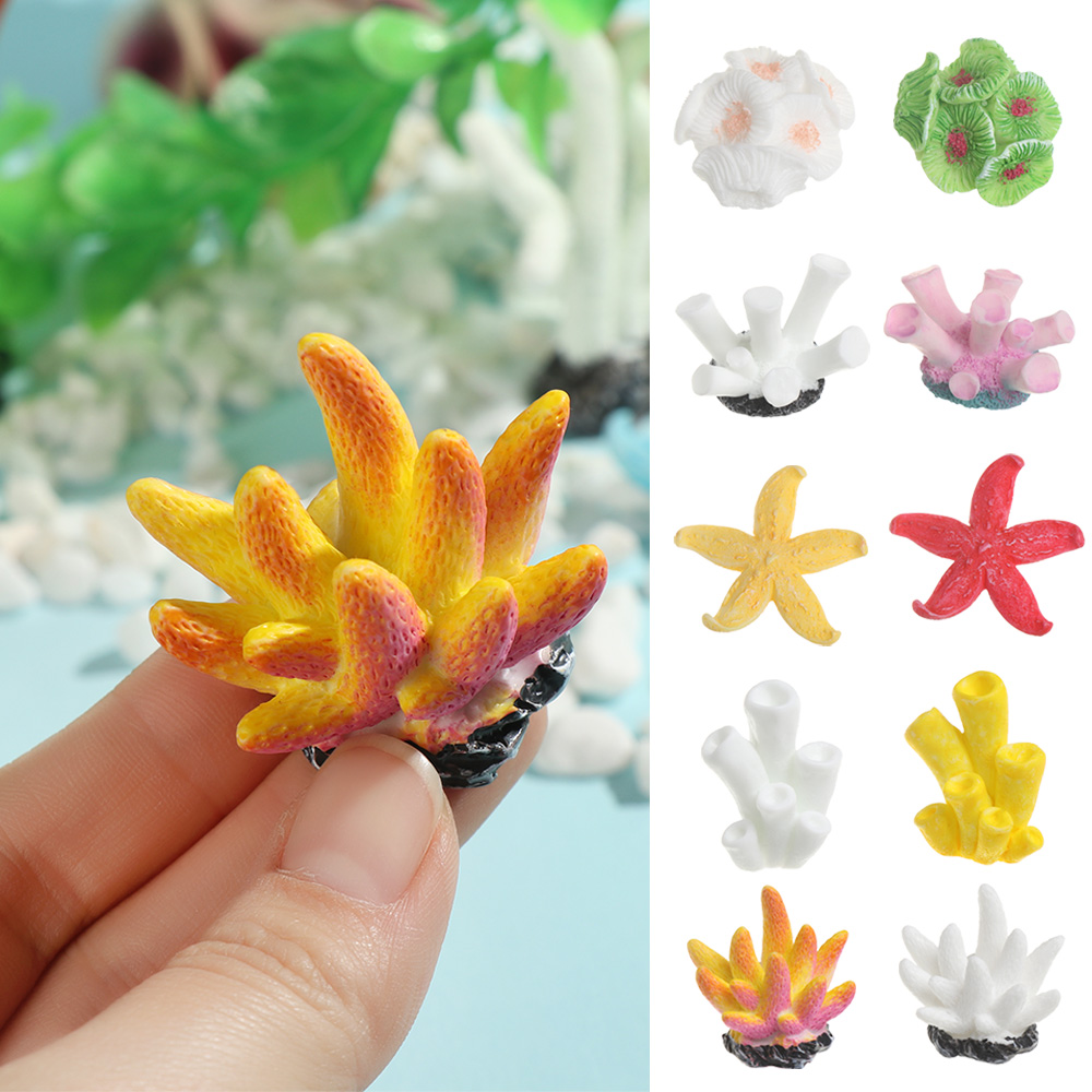 Fish Tank Gravel - Ornements en résine d'étoile de mer