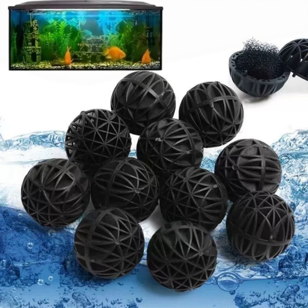 Fish Tank Filter - 20/100 pièces, billes biologiques pour aquariums,