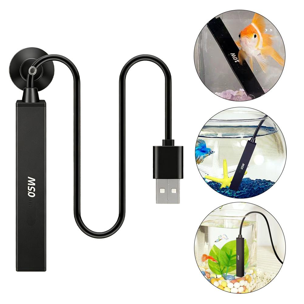 Fish Tank Heater - Mini chauffe-eau USB 5V pour aquarium,
