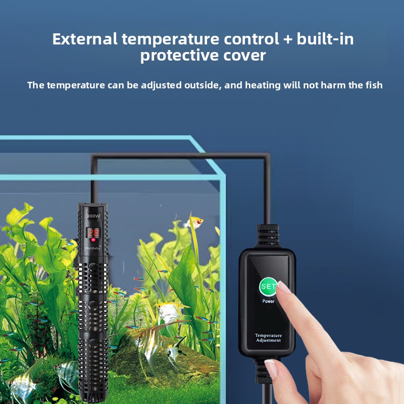 Fish Tank Heater - Petite tige chauffante en quartz pour