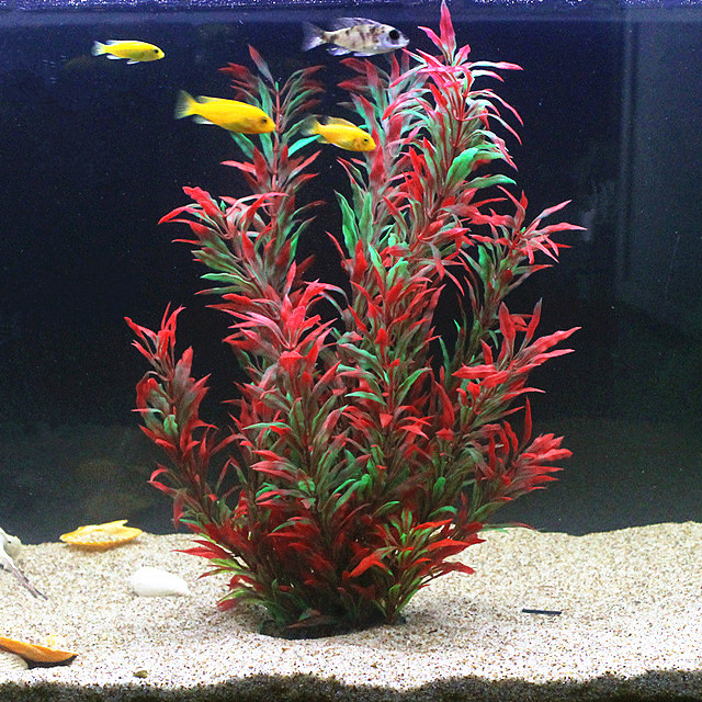 Fish Aquarium Home - Plantes artificielles pour aquarium de 50