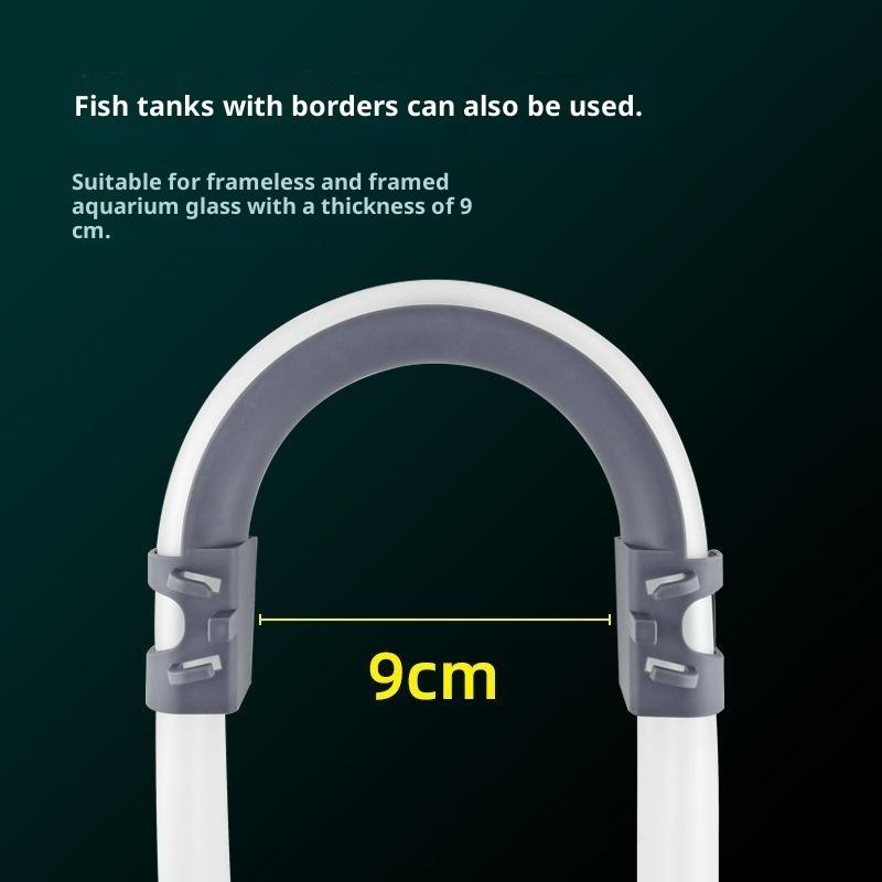 Fish Aquarium Home - Support de fixation pour tuyau d'eau,