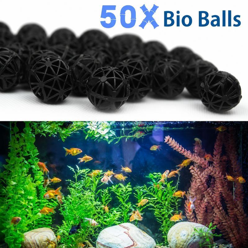 50 pièces de boules filtrantes - Fish Aquarium Home avis et prix