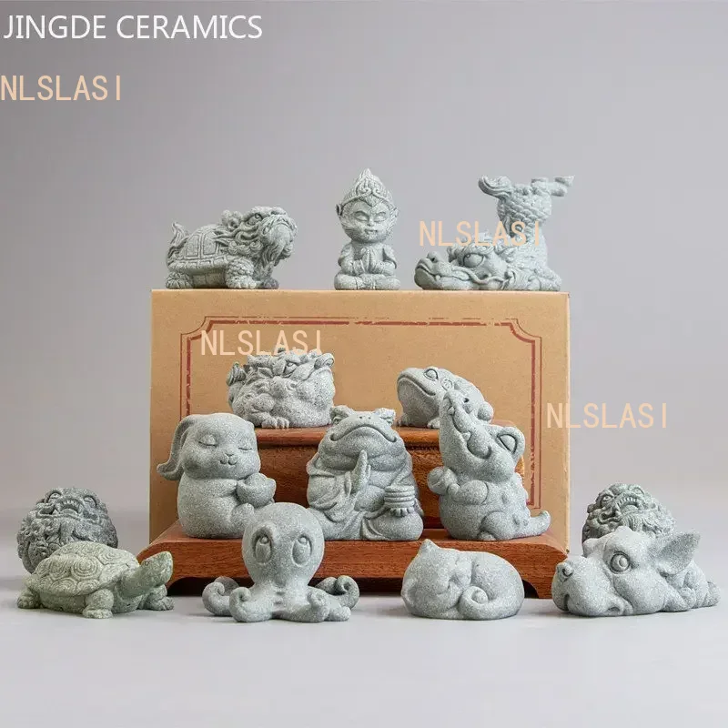 Statue d'animaux en pierre de  - Fish Aquarium Home avis et prix