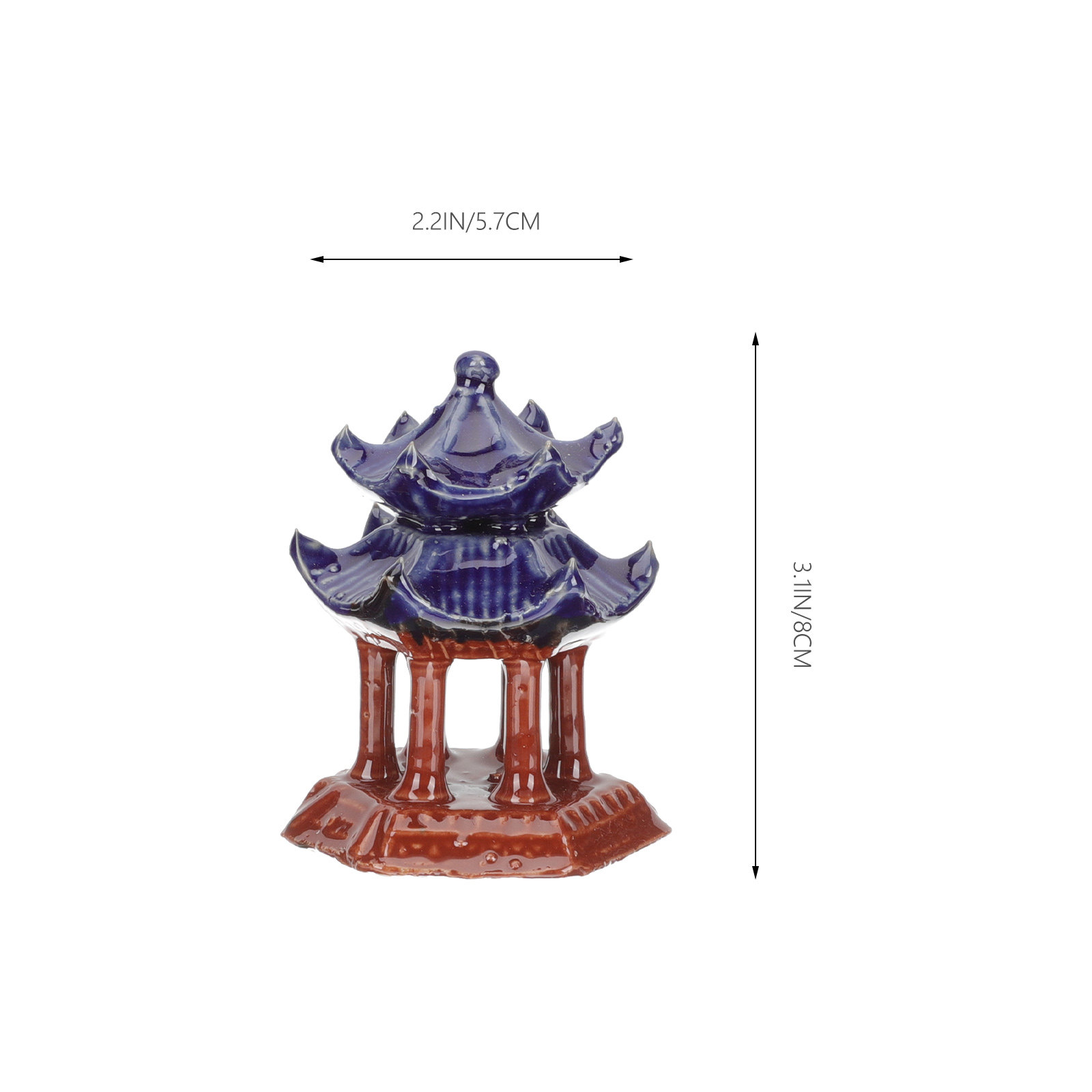 3 pièces, pagode miniature en  - Aquarium Fish Tank avis et prix