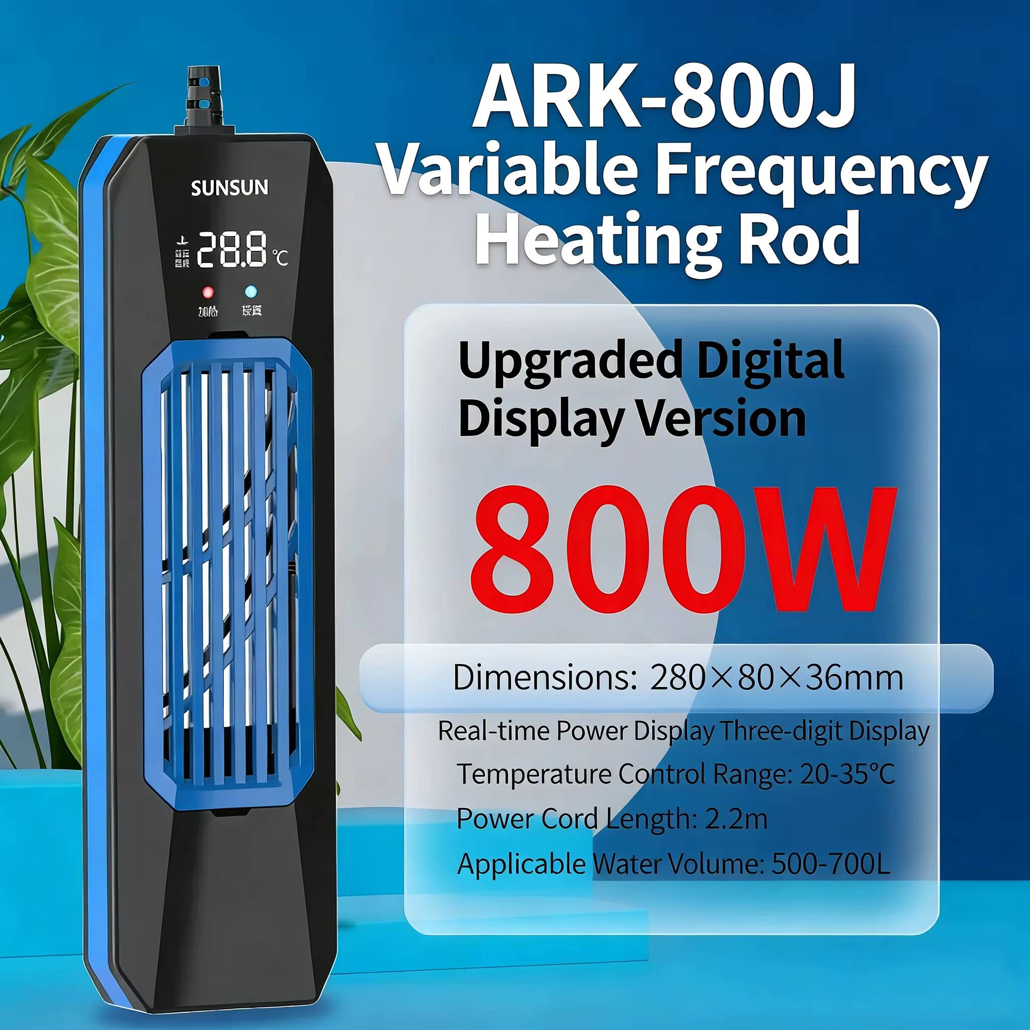 50-1000W nouveau SUNSUN PTC AR - Fish Tank Heater avis et prix