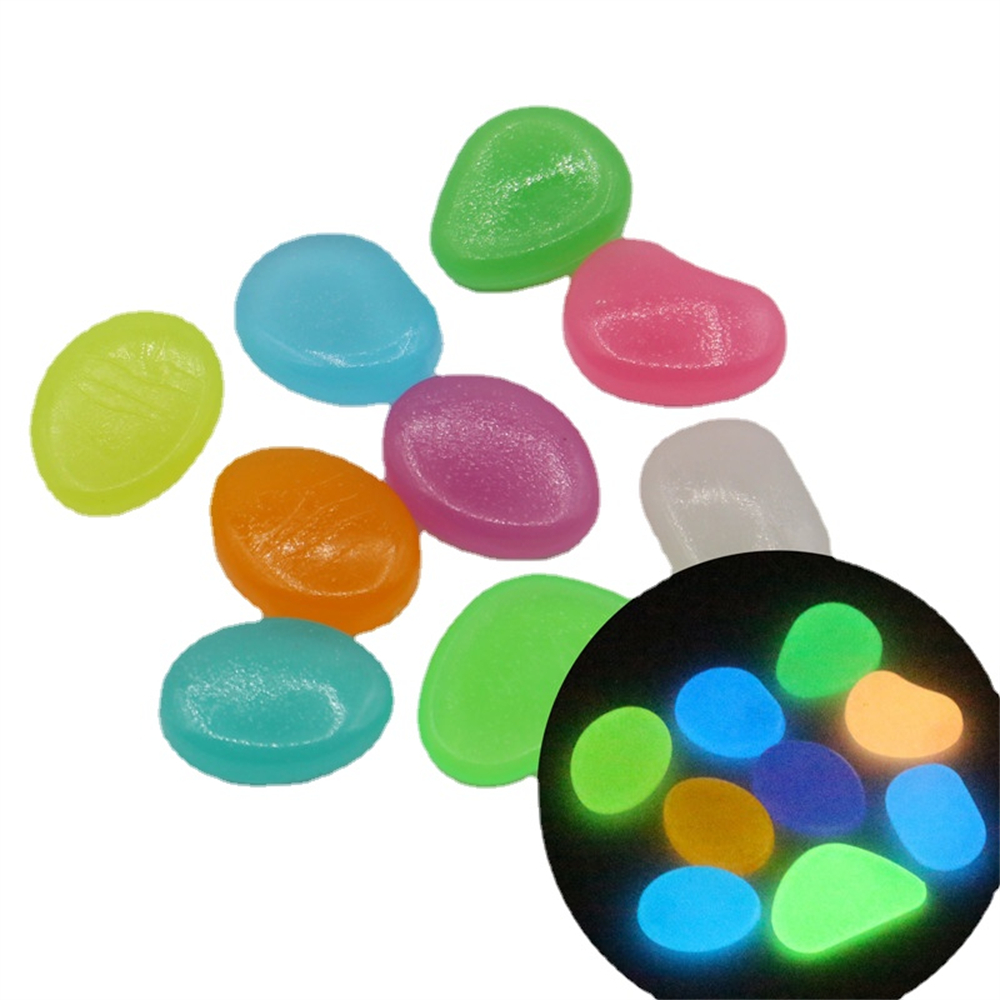 50pcs pierre lumineuse fluores - Fish Tank Gravel avis et prix