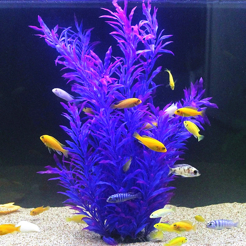 Plantes artificielles pour aqu - Fish Aquarium Home avis et prix