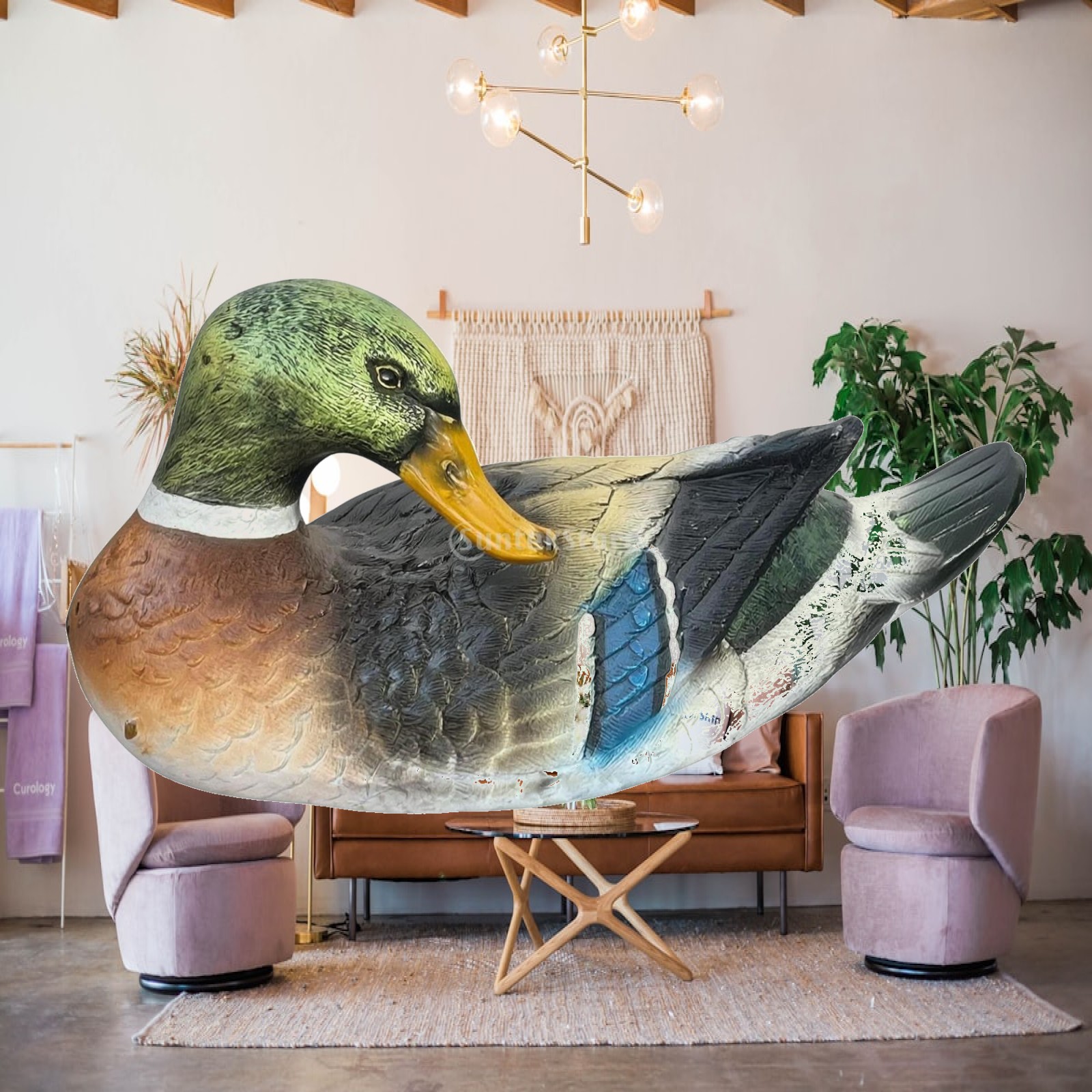 Figurine de canard en résine,  - Aquarium Decor avis et prix